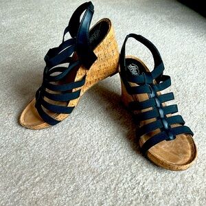 Bass Wedge Sandals